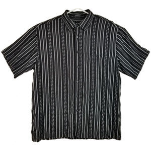 J Ferrar Mens Buttonup Long Sleeve Shirt, Size XL